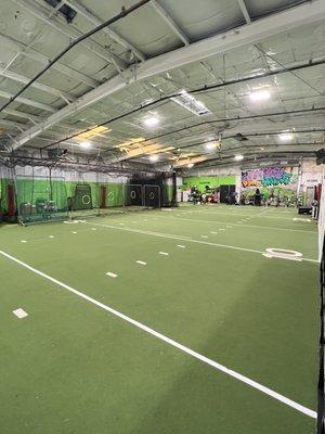 Cages and Turf Space