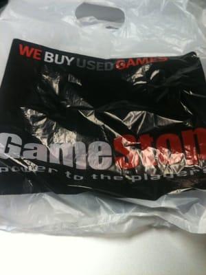 Gamestop bag