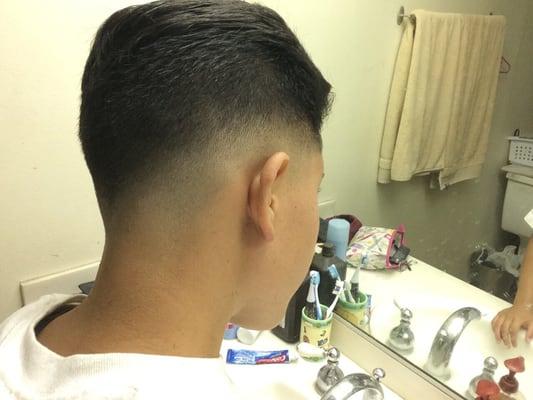 Clean fade!