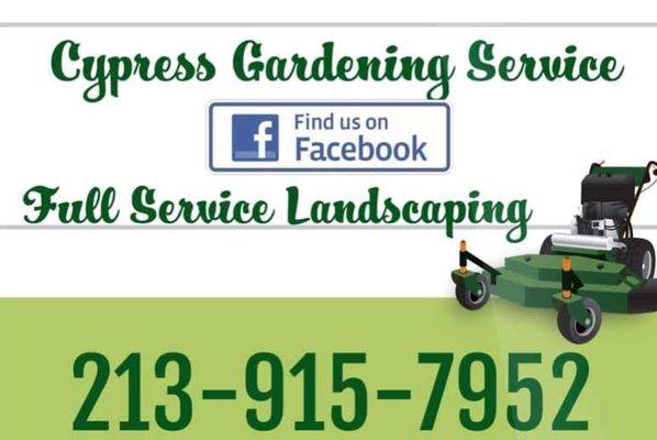 Cypress Gardening Service