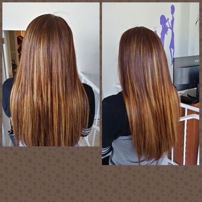 Extensiones y color