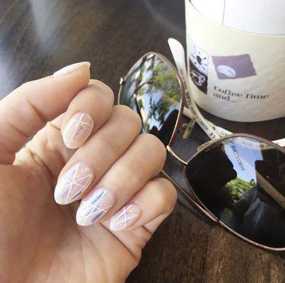 Gel Glass Manicure