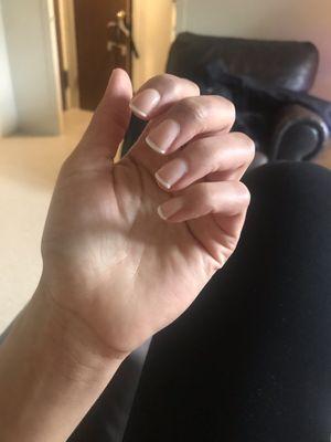 French gel nail