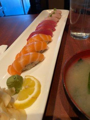 Sushi Salmon tuna yellowtail