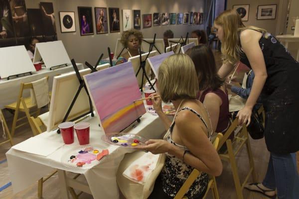 Palette Party - Paint Nite @ Alfa