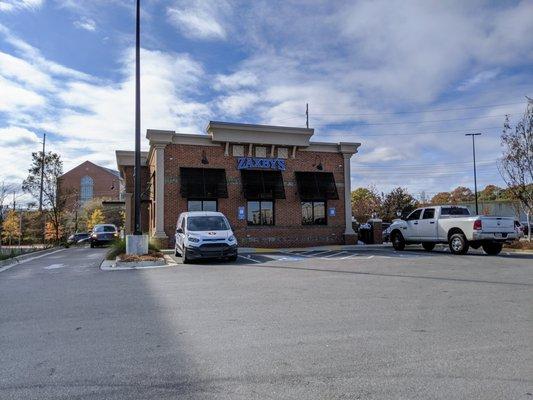 Zaxby's storefront. November 17, 2019.