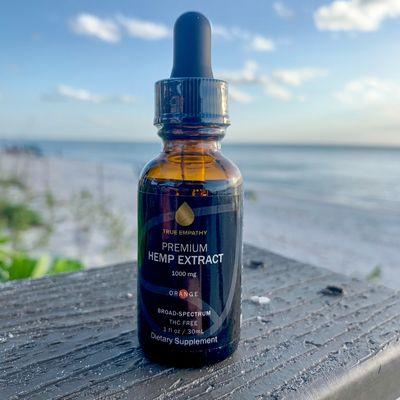 True Empathy CBD 1000mg Orange Tincture