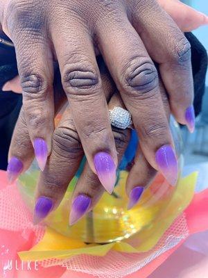 Beautiful Ombre nails