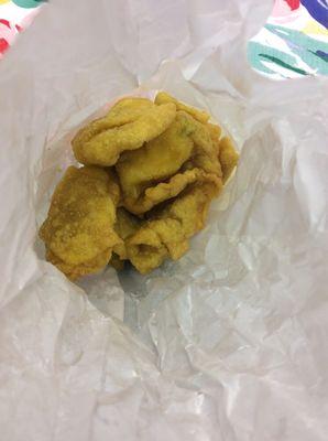 Fried cheese wontons, will definitely get these again! 10 for $4.25