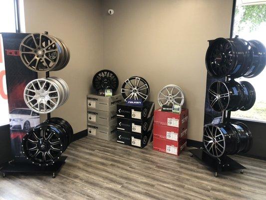 Lots of wheels in stock