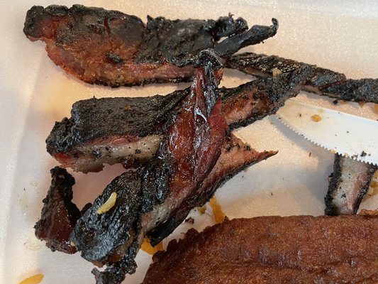 "Boneless ribs" AKA charcoal