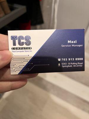 Business card