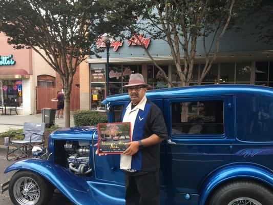 Vintage Alley Car Show , one of the winners