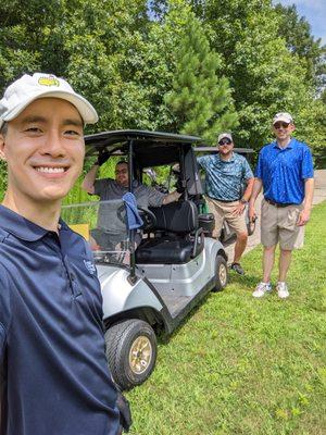 Great day for golf!