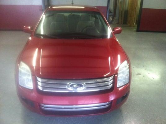 2008 Ford Fusion SE 4cyl 2.3L engine Burg w/ Tan Only $5,995. Will Finance