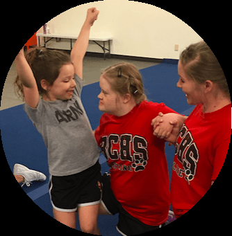 Cheerleading teams for ages 3-adult
 Free programs for students with special needs