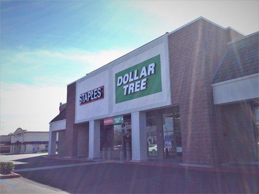 Exterior of the Dollar Tree on Helen Power Drive in Vacaville.