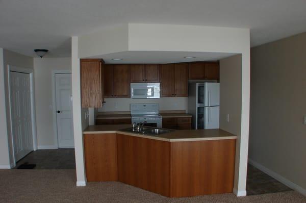 Interior view of Kitchen area