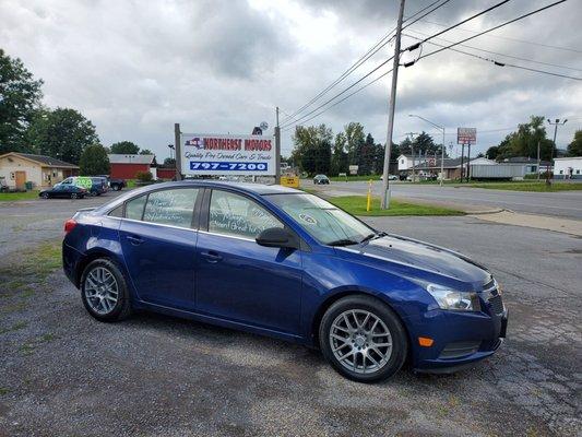 2012 Chevy Cruze. Loaded, leather, updated rims. Clean. Dependable,  Clean title. Automatic.  A/C, Cruise. 131k miles.