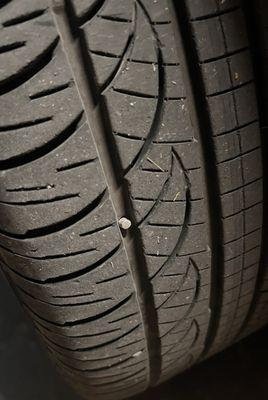 Nail/screw in my tire