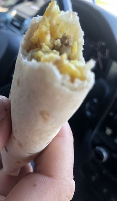 Sausage & Egg Burrito