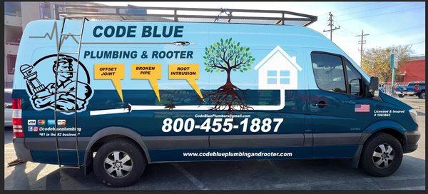 Code Blue Van on the move!