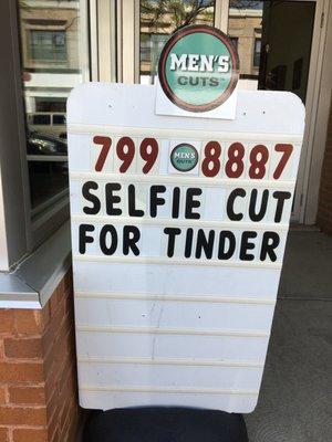 Get cleaned up before going posting for your online line dating. I want you to look your best.