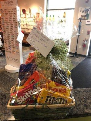 The most pathetic gift basket I've ever seen