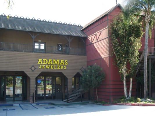 ADAMAS JEWELERS is located directly across the street from Lowe's in San Dimas.