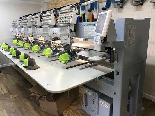 New Barudan Embroidery Machine