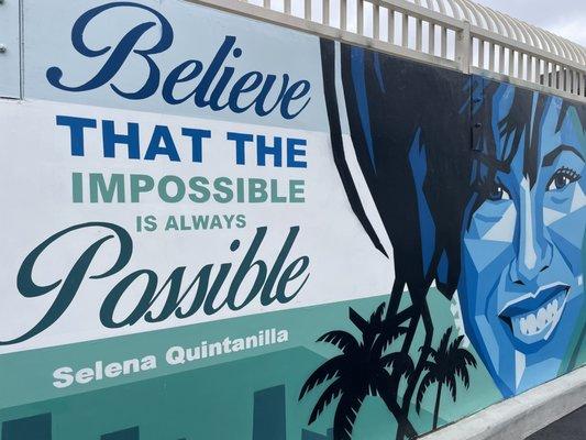 Believe that the impossible is always possible - Selena Quintanilla