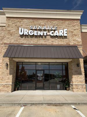 Sunrise Urgent Care Center is honored to serve Katy, Richmond and Fulshear area.