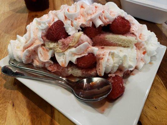 Delicious Homemade Strawberry shortcake