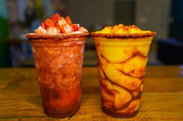 Frozen Mamazita & Papi Chulo Smoothies