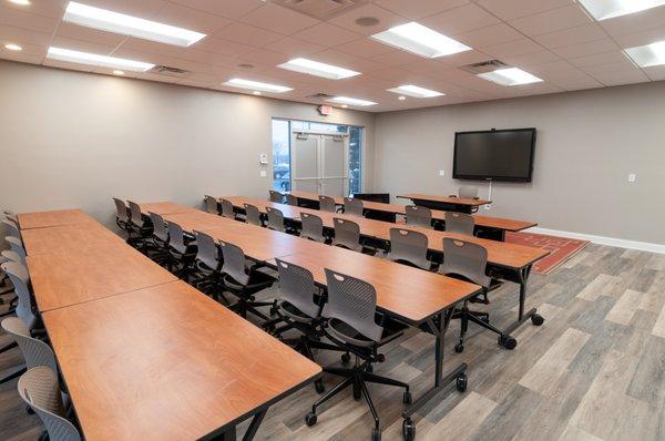 Conference room for continued education courses