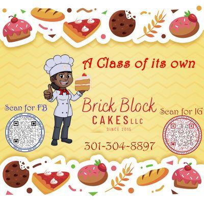 Brick Block Cakes