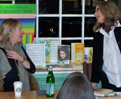 Bestselling author, Dani Shapiro interviewed by Tish Fried at Author Talk