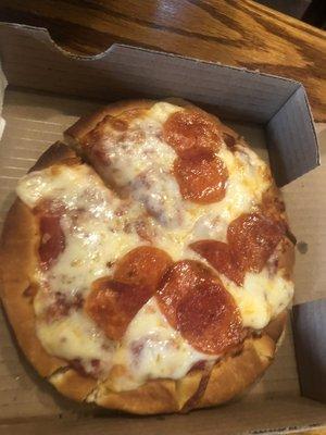 Pepperoni pizza