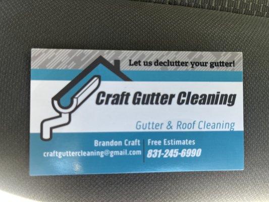 Craft Gutter Cleaning