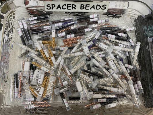 Spacer beads! A must for jewelry designing.