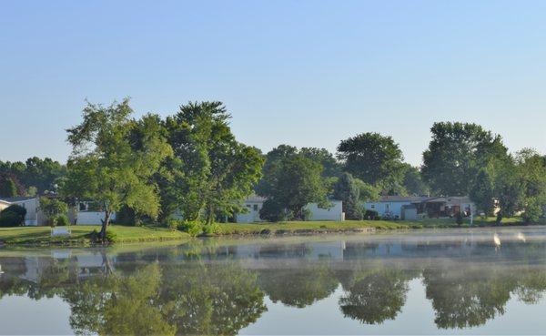 Lakefront living at Ashbury Ridge community in Mooresville.