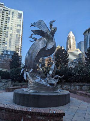 Spiral Odyssey, Romare Bearden Park, Charlotte