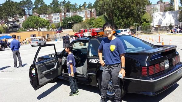 She's a police recruit graduate in January! Cute!  :)