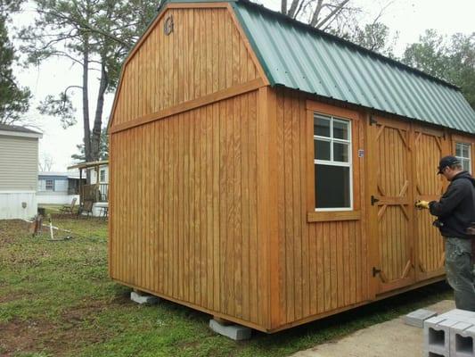 our new storage building