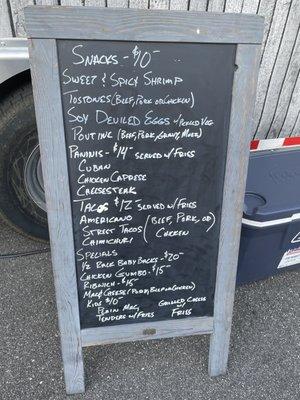 Menu 4/30/22