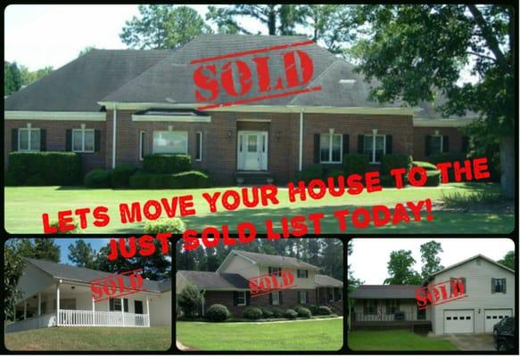 Let us move your house to the JUST SOLD list today!