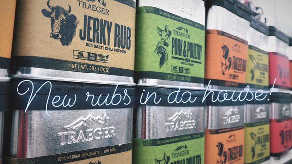 We stock a full line of Traeger rubs.