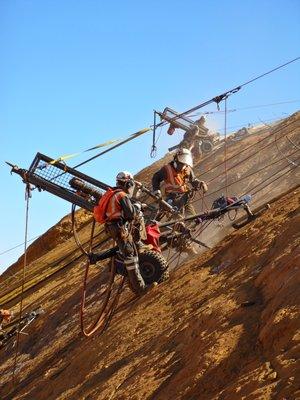 West Angelas Pilbara Mine Geotechnical Engineering Company Geovert  - Hazard Mitigation Services