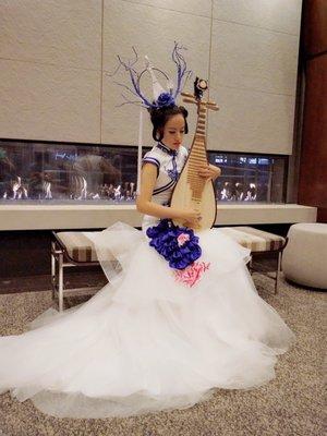 Playing the Chinese Lute (Pipa) for the Kentucky Derby 2018