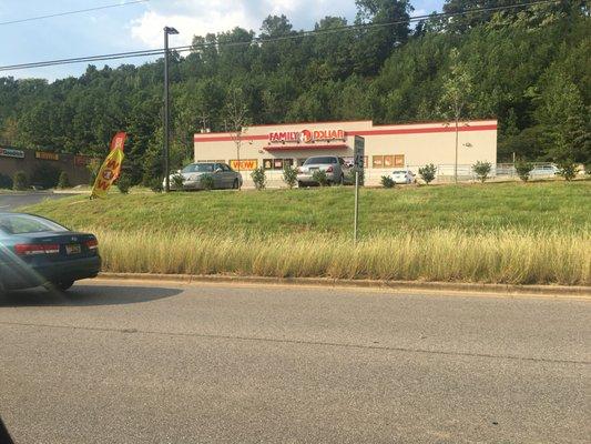 View from Gadsden Hwy.